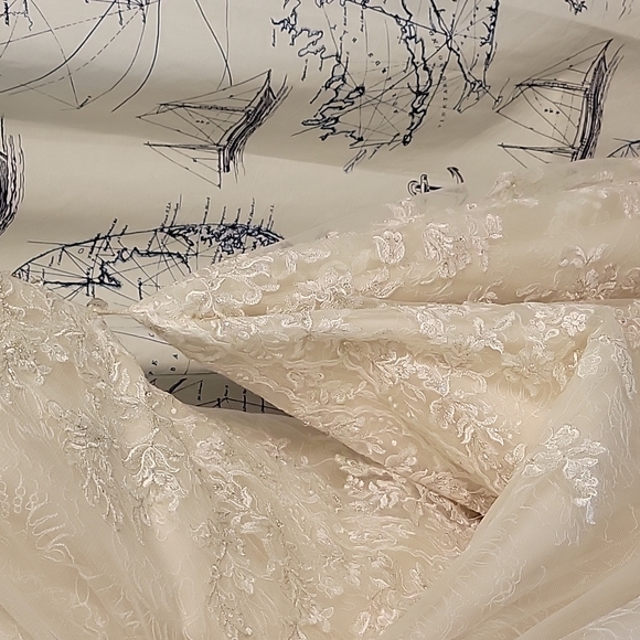 Sophia Tolli fully embellished and embroidered wedding dress - Picture 8 of 8